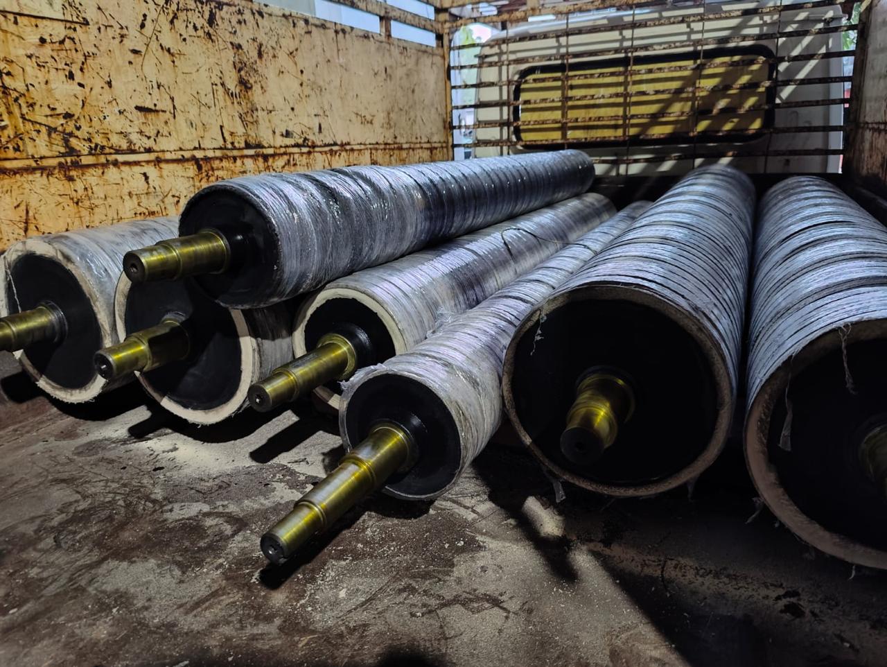 SHAFT REBUILDINGS OF ROLLERS